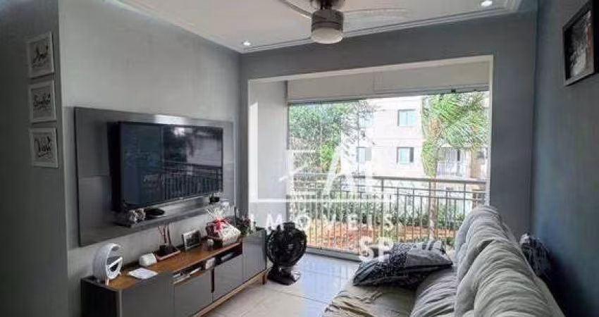 Apartamento com 3 dormitórios à venda, 65 m² por R$ 430.000 - Ponte Grande - Guarulhos/SP