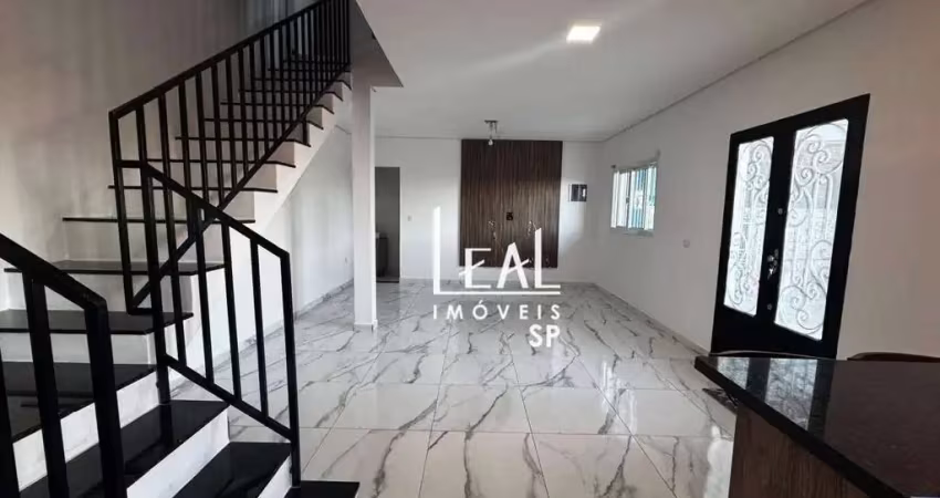 Sobrado com 3 dormitórios para alugar, 250 m² por r$ 4.800/mês - ponte grande - guarulhos/sp