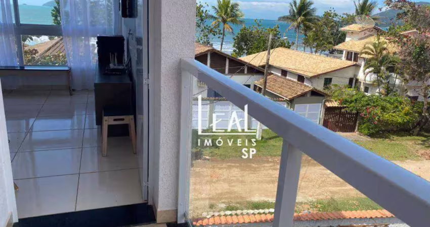 Apartamento com 4 dormitórios à venda, 146 m² por r$ 1.300.000,00 - praia do sapê - ubatuba/sp