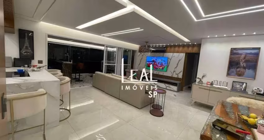 Apartamento com 3 dormitórios à venda, 154 m² por r$ 2.000.000,00 - jardim flor da montanha - guarulhos/sp