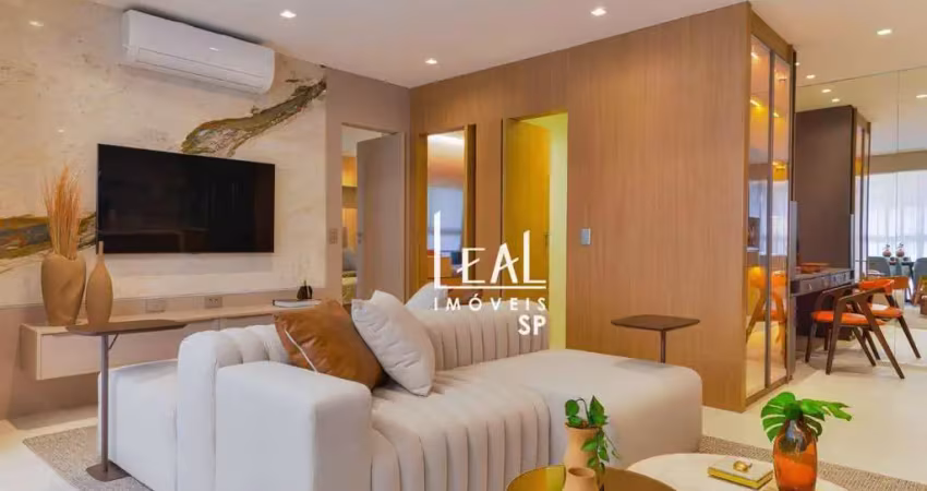 Apartamento novo com 2 dormitórios à venda, 80 m² por r$ 1.886.817 - brooklin - são paulo/sp
