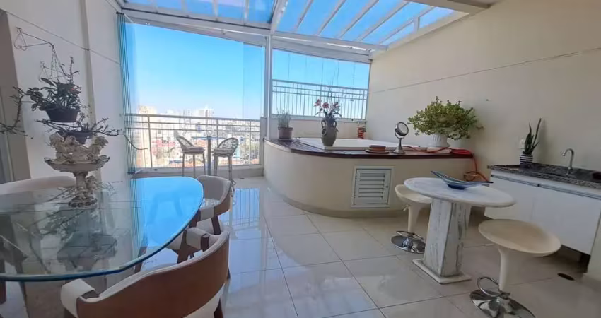 Cobertura com 4 dormitórios à venda, 234 m² por r$ 2.500.000,00 - vila progresso - guarulhos/sp