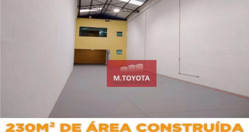Galpão para alugar, 230m², por R$ 11.500,00/mês - Ponte Grande - Guarulhos / São Paulo