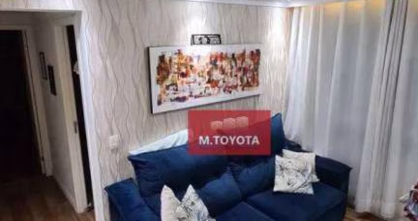 Apartamento com 2 dormitórios à venda, 48 m² por R$ 300.000,00 - Vila Rio de Janeiro - Guarulhos/SP