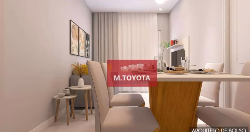 Apartamento com 3 dormitórios à venda, 50 m² por R$ 245.000,00 - Vila Nova Aparecida - Mogi das Cruzes/SP