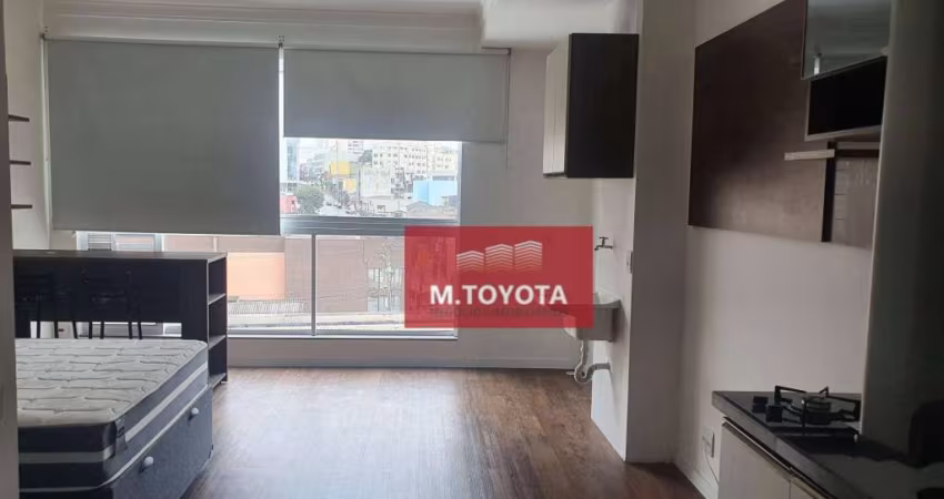 Studio com 1 dormitório para alugar, 28 m² por R$ 2.382,00/mês - Centro - Guarulhos/SP
