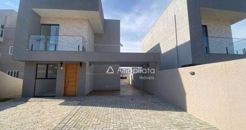 Sobrado com 3 dormitórios à venda, 92 m² por R$ 650.000,00 - Vila Chacrinhas - Campina Grande do Sul/PR