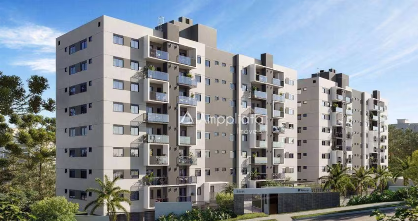 Apartamento à Venda 2 Quartos sendo 1 Suíte  com Sacada e Churrasqueira no Campo Comprido