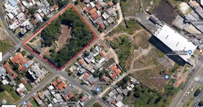 Terreno à venda na Rua Egito, 1, Fátima, Colombo
