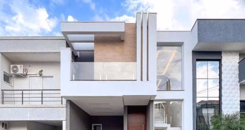 SOBRADO 03 SUÍTES E 04 BANHEIROS - 200m² COM PISCINA A VENDA EM INDAIATUBA CONDOMÍNIO 