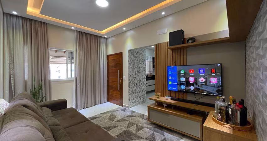 Casa para venda em Jardim Residencial Nova Veneza de 137.00m² com 3 Quartos, 1 Suite e 2 Garagens