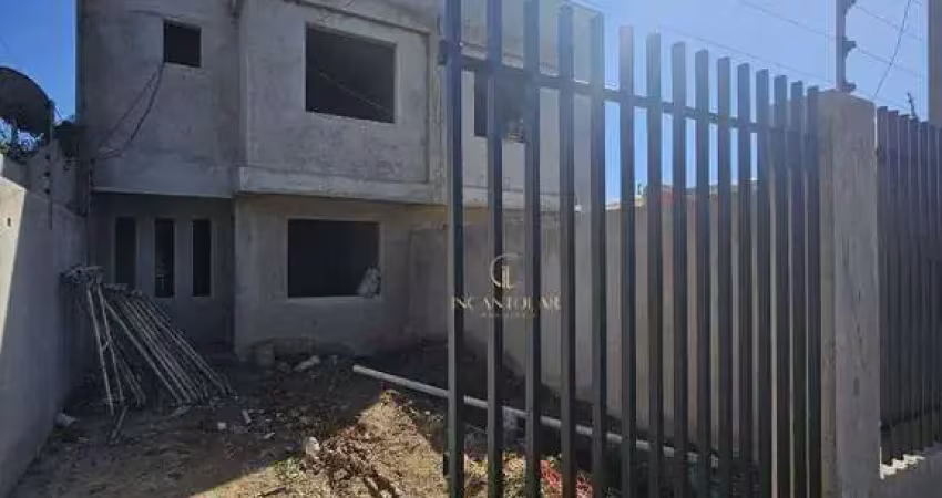 Sobrado duplex de frente para a rua à venda no sítio cercado com 3 dormitórios, 2 vagas, 81m², por r$ 430.000,00.   enquadra-se no programa mcmv