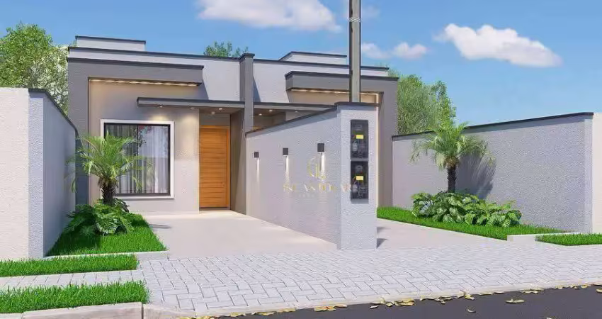 Casa térrea à venda no sítio cercado | 2 dormitórios, espaço gourmet, 1 vaga, 47m², r$ 320.000, se enquadra no programa minha casa minha vida.