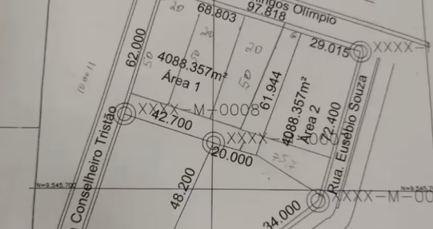 Terreno comercial à venda na Rua Domingos Olímpio, 185, José Bonifácio, Fortaleza