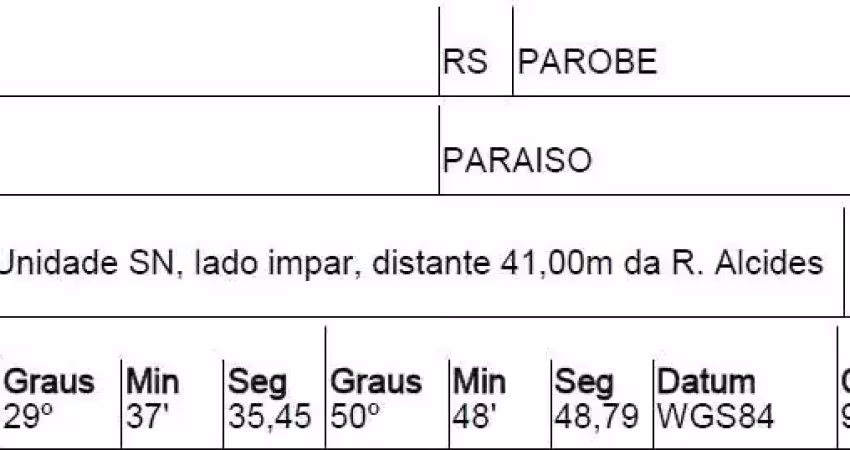 Oportunidade única em parobe - rs | tipo: terreno | negociação: licitação aberta  | situação: imóvel