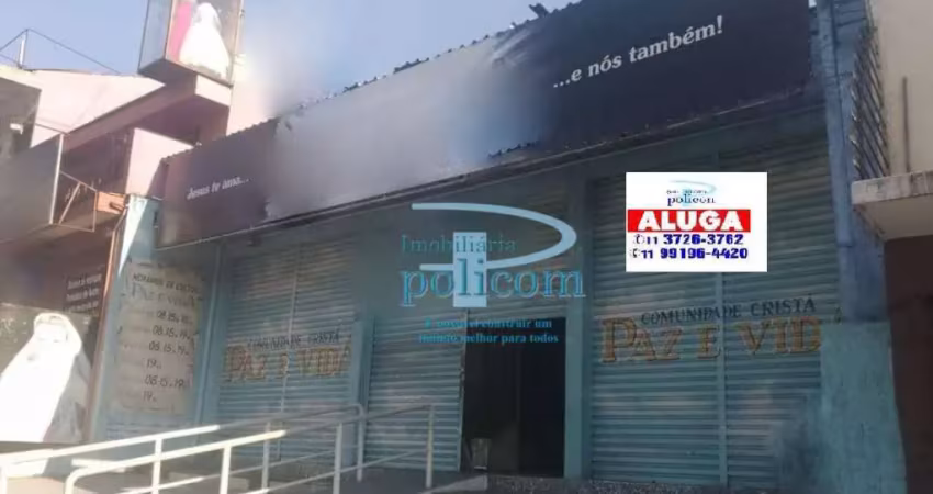 Galpão para alugar, 540 m² por r$ 15.000,00/mês - jardim santa cruz - taboão da serra/sp