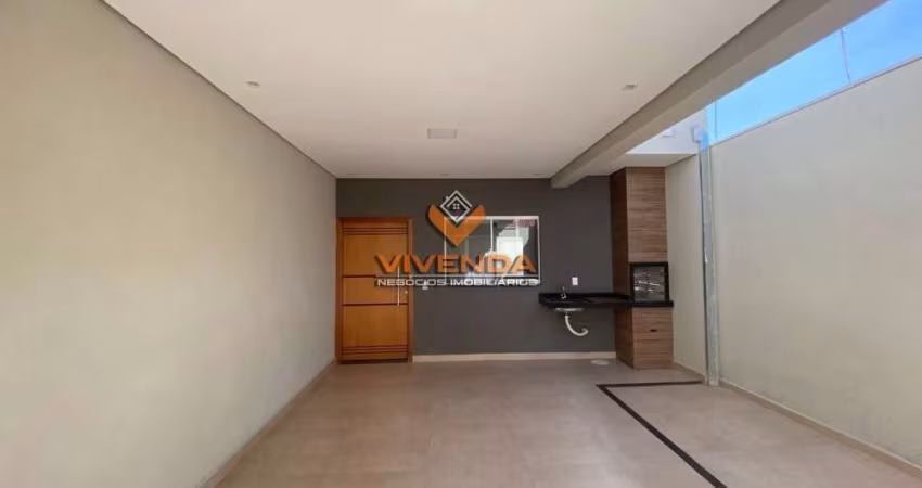 CASA NOVA C/ 3 DORMITORIOS, SUITE, CLOSET, CHURRASQUEIRA