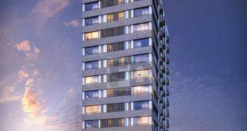 Apartamento de 2 dorm. c/ suite e box duplo no condomínio TOM, Menino Deus, Porto Alegre-RS.