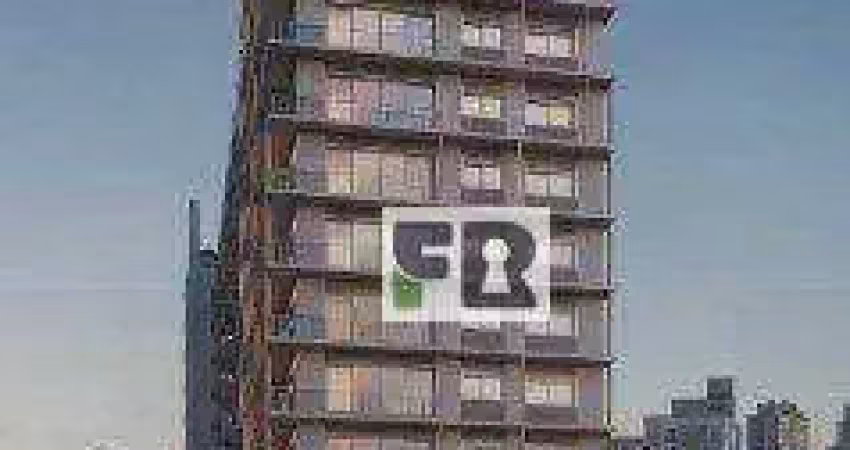 Apartamento com 1 dormitório à venda, 28 m²- bom fim - porto alegre/rs