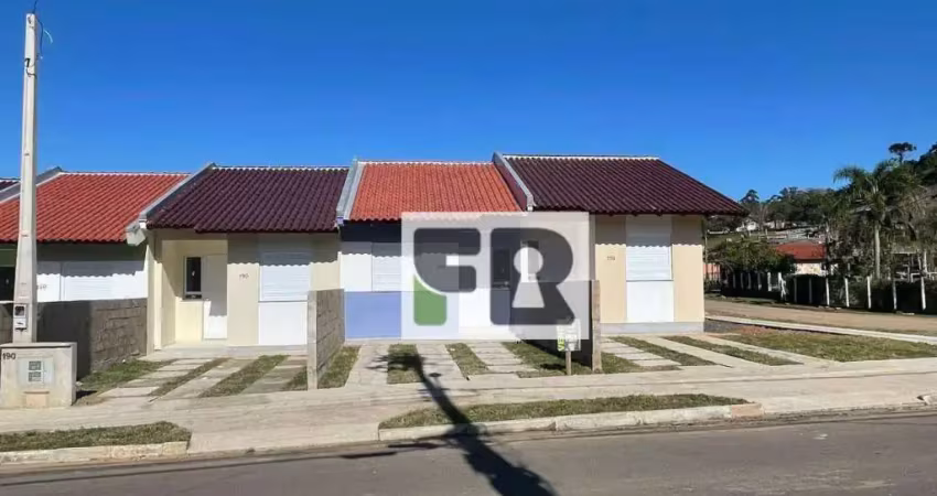Casa com 2 dormitórios à venda, 44 m² por r$ 250.000,00 - itacolomi - gravataí/rs