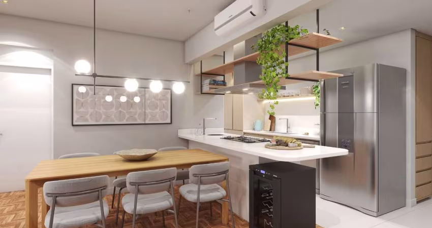Apartamento tipo para venda com 3 quartos, sendo 3 suítes, 129m²