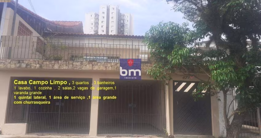 Sobrado à venda em São Paulo, Vila Pirajussara, com 3 quartos, com 100 m²