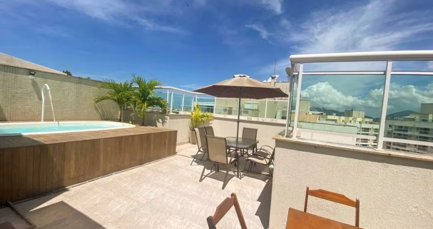 ?Cobertura de Luxo no Recreio dos Bandeirantes: 4 Quartos, 170m², Condomínio Completo com Piscina, Academia e Segurança 24h.?