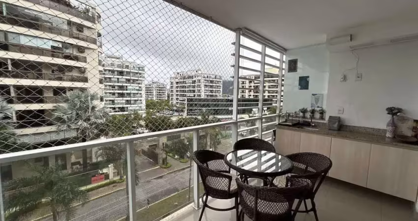 Apartamento 3 quartos (3 suítes), varanda com vista no resort wonderfull – recreio
