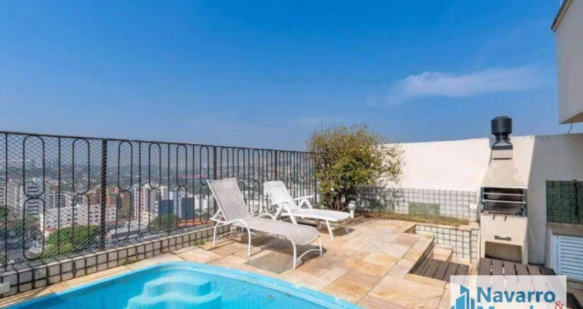 Cobertura à venda, 223 m² por R$ 1.450.000,00 - Vila Progredior - São Paulo/SP
