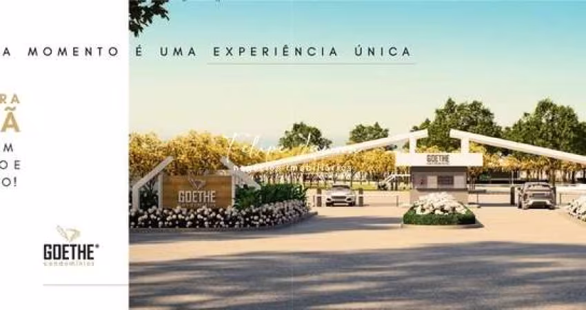 Lançamento Condomínio fechado Goeth - Inspirado na cultura alemã