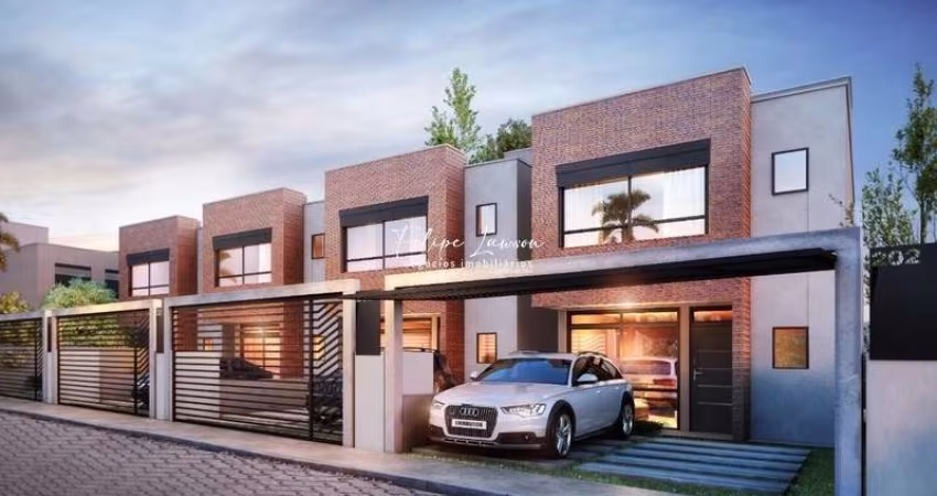 casas  3 dormitórios em construção no Recanto de Portugal