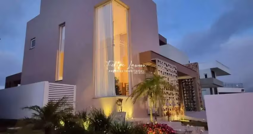 Casa alto padrão com 3 suítes no condomínio alphaville