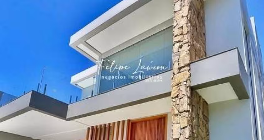 Casa alto padrão construtivo com 3 suítes no condomínio Veredas