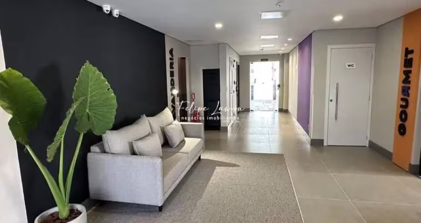Apartamento novo 1 quarto com garagem região central