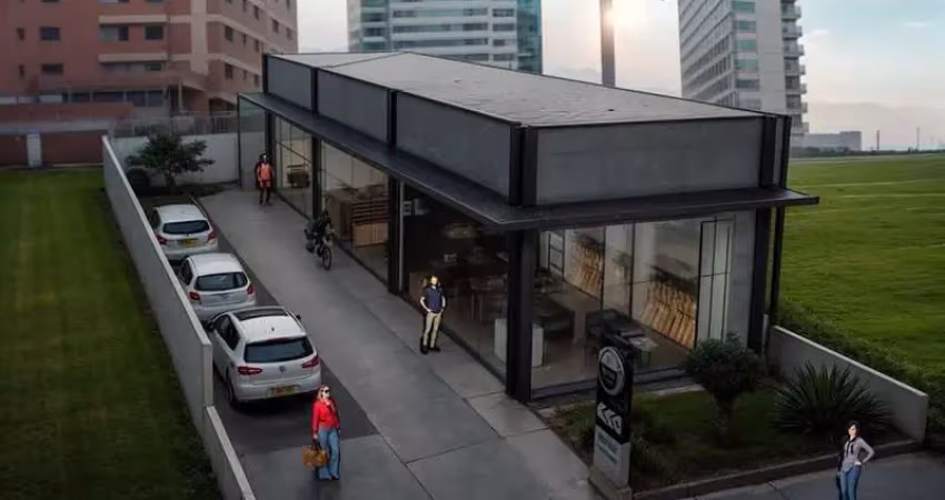 Prédio comercial com 3 lojas para vender no parque una