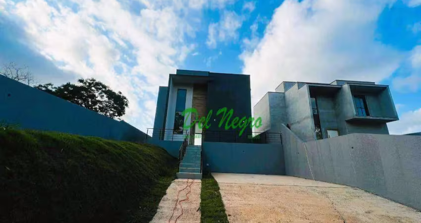 Casa com 3 dormitórios à venda, 116 m²  - parque rizzo, cotia.