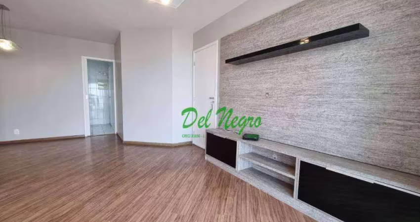 Apartamento com 3 dormitórios para alugar, 80 m² - vila são francisco - são paulo/sp