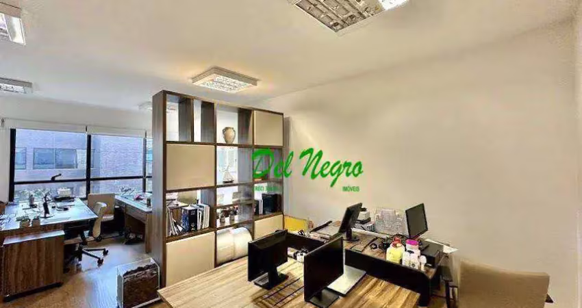 Sala para alugar, 82 m² - prime office granja viana.