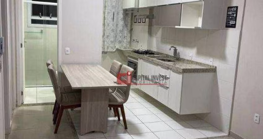 Apartamento com 2 dormitórios para alugar, 44 m² por R$ 2.060,00/mês - Vargeão - Jaguariúna/SP
