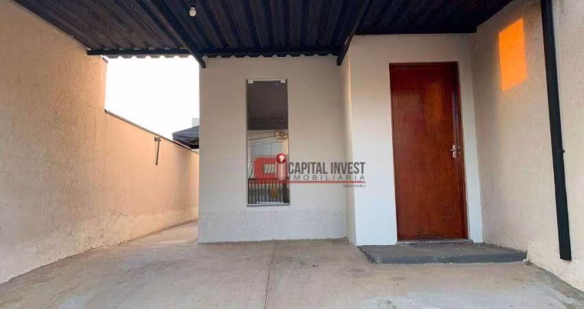 Casa com 2 dormitórios para alugar, 100 m² por R$ 1.460,01/mês - Loteamento Residencial Reserva da Barra - Jaguariúna/SP