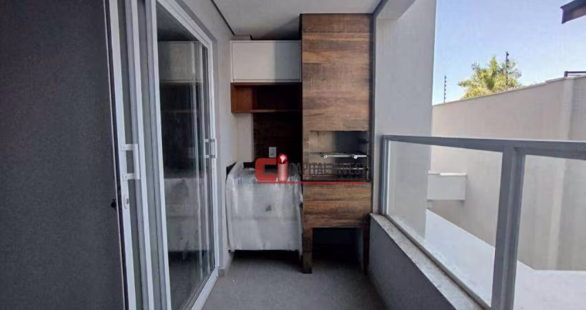 Apartamento com 2 dormitórios para alugar, 73 m² por R$ 3.750,02/mês - Jardim Zeni - Jaguariúna/SP
