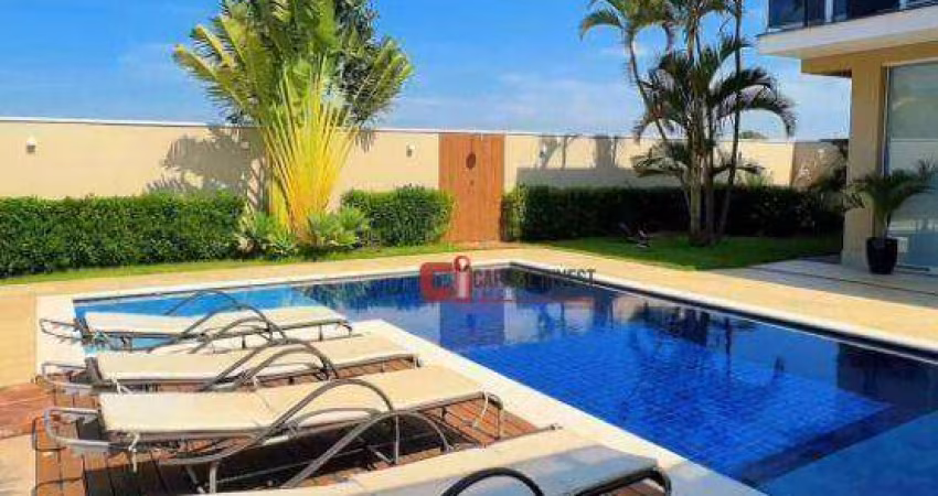 Casa com 4 dormitórios para alugar, 419 m² por R$ 16.000,00/mês - Tamboré - Jaguariúna/SP
