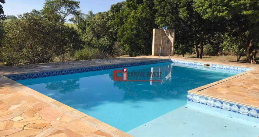 Chácara com 3 dormitórios para alugar, 44000 m² por R$ 8.350,01/mês - Colméia - Jaguariúna/SP