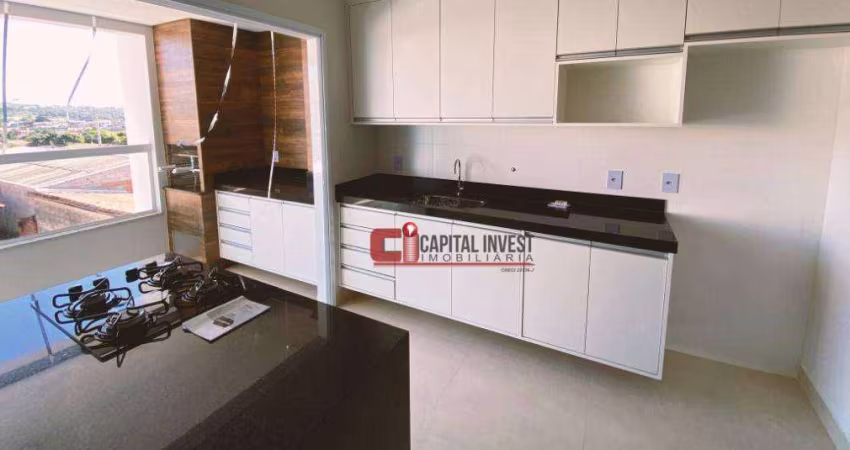 Apartamento com 2 dormitórios, 83 m² - venda por R$ 574.512 ou aluguel por R$ 3.478/mês - Nova Jaguariúna - Jaguariúna/SP