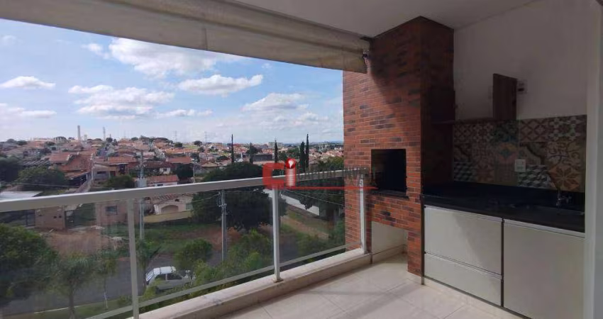 Apartamento com 3 dormitórios para alugar, 96 m² por R$ 3.300/mês - Chácara Panorama - Jaguariúna/SP