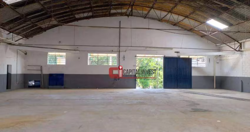 Barracão para alugar, 750 m² por r$ 11.250/mês - centro - pedreira/sp