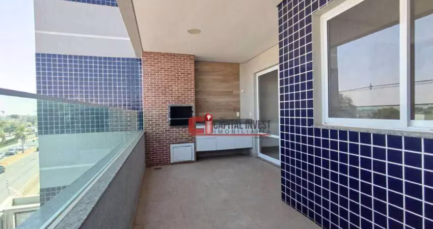 Apartamento com 3 dormitórios para alugar, 91 m² por r$ 4.029/mês - parque dos ipês - jaguariúna/sp
