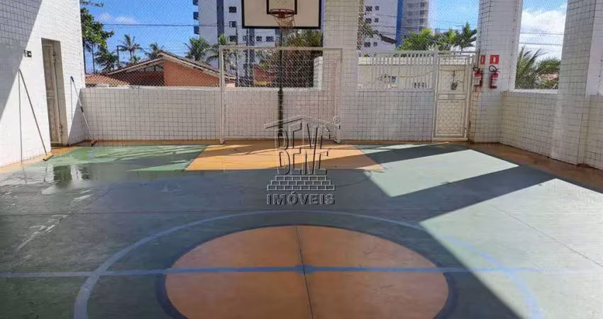 Apartamento com 2 dormitórios, prédio frente mar, bal. flórida
