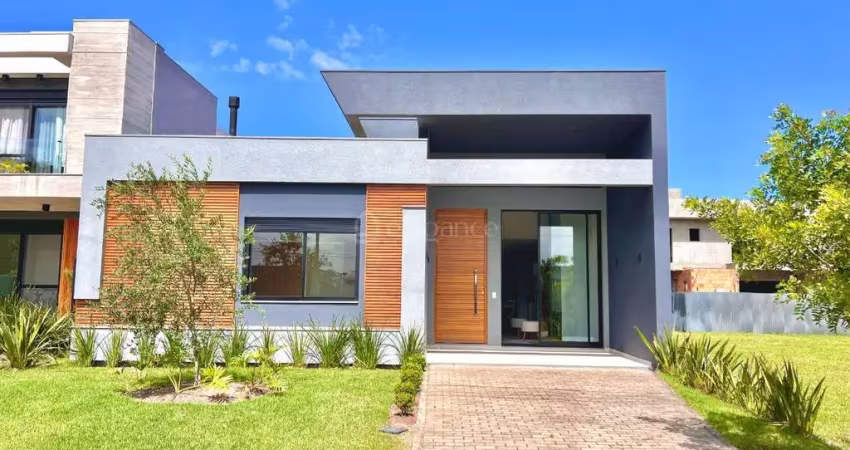 Casa à venda no condomínio sunset com quatro dormitórios à venda em xangri-lá.