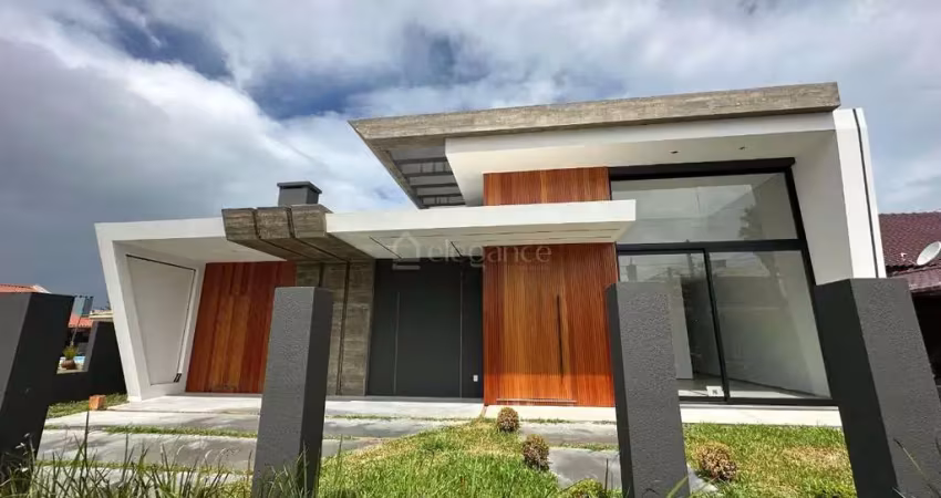 A moderna casa térrea na praia de maristela, xangri-lá, é uma joia arquitetônica que oferece uma experiência de vida única.